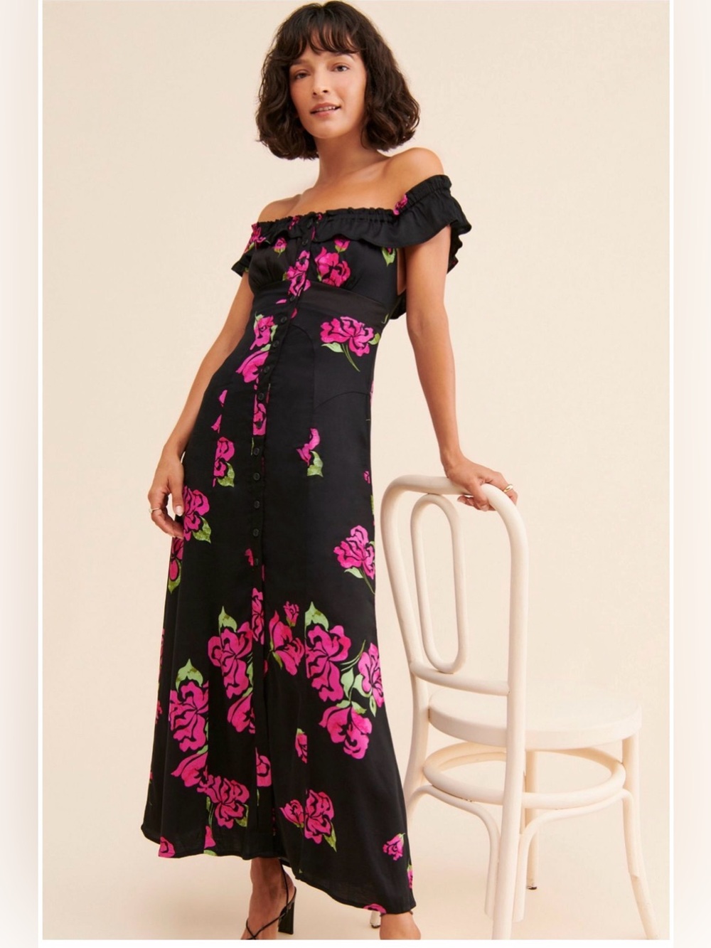 Free People She’s a Dream Maxi Dress Medium